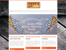 Tablet Screenshot of andysbarbecue.com